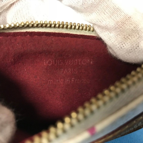 Louis Vuitton White Multicolore Monogram Pochette - Picture 4 of 8